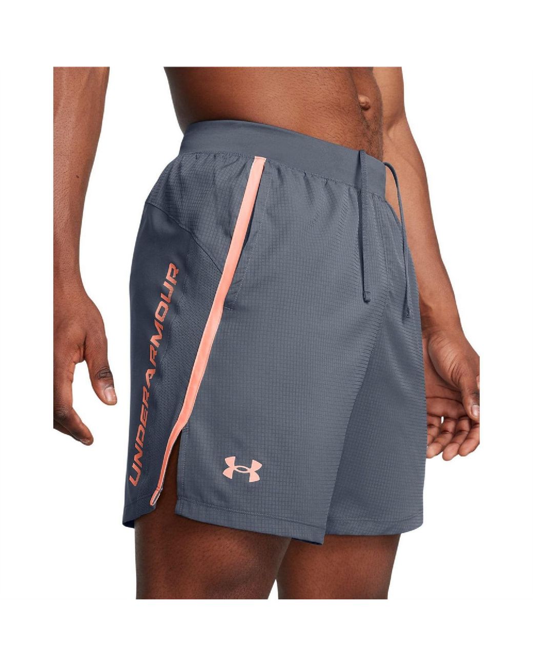 Under Armour Blue Texture Shorts for men