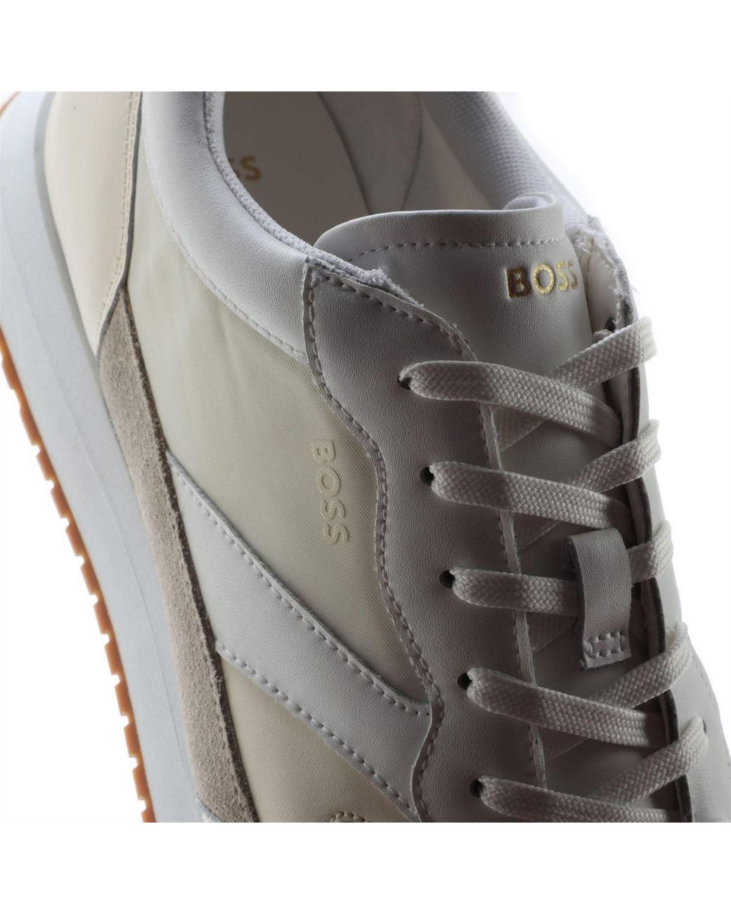 Boss White Running Shoes