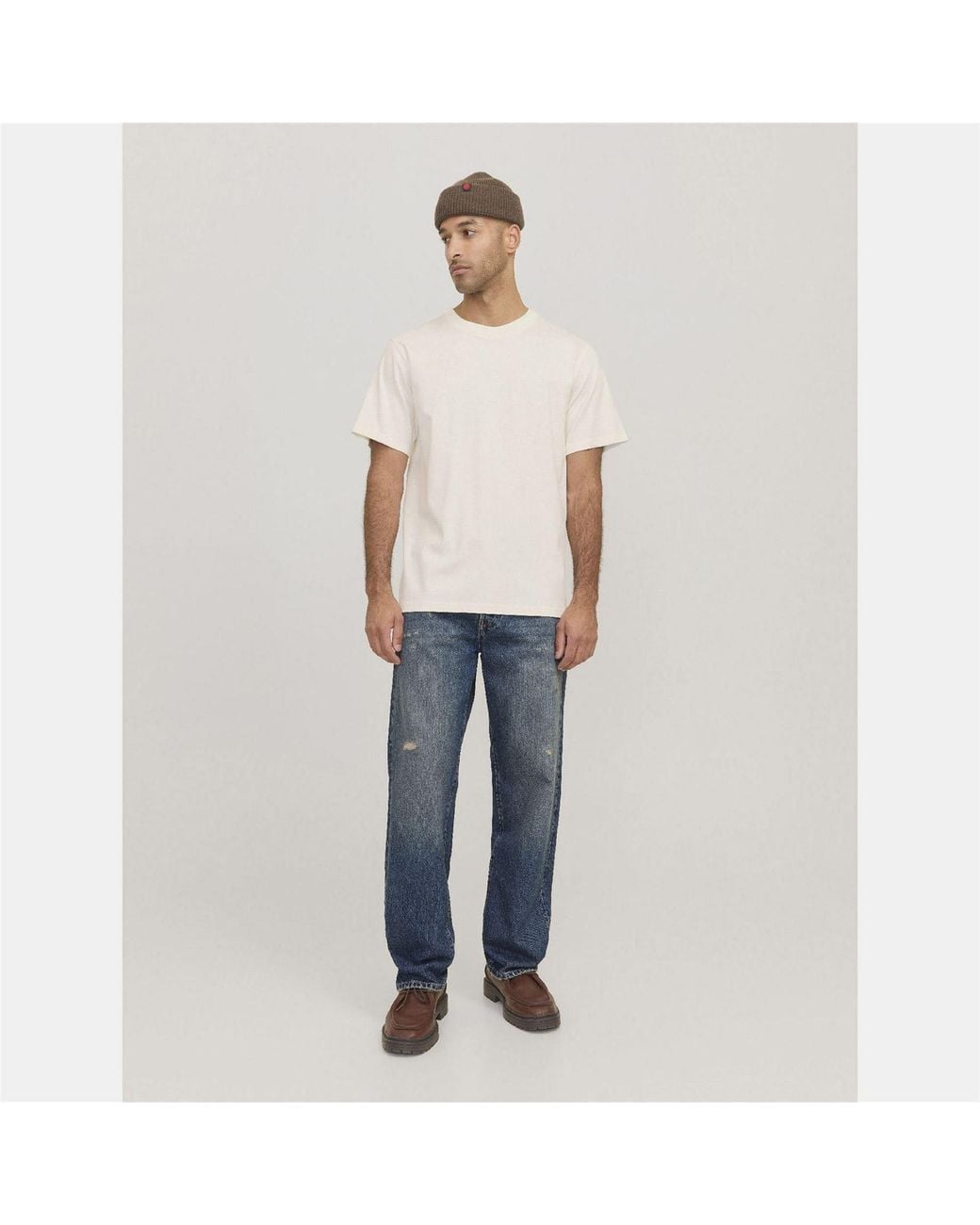 Jack & Jones Blue Re 366 Loose Fit Jeans for men