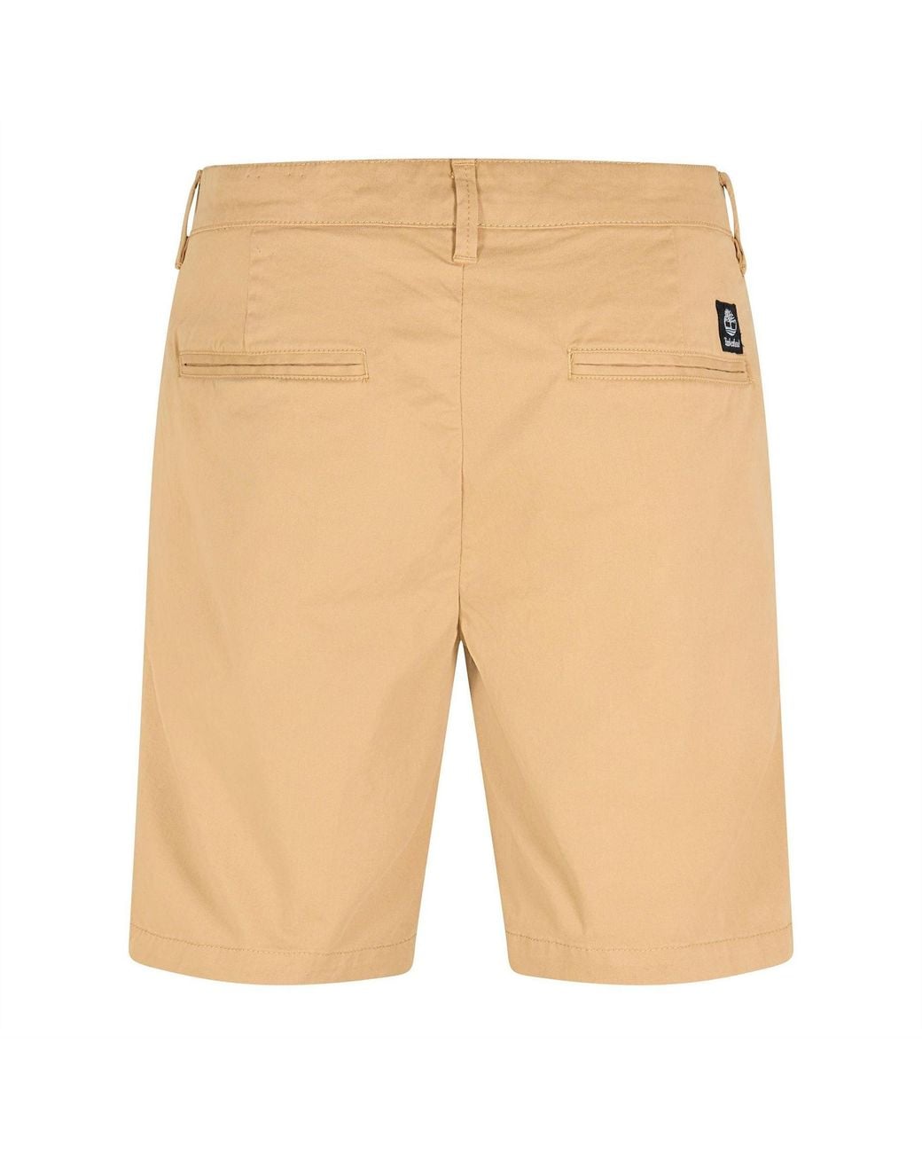 Timberland Natural Topsfield Twill Solid Chino Shorts for men