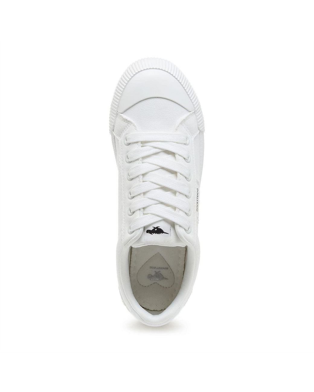 Rocket Dog White Cheery Low Profile Trainers