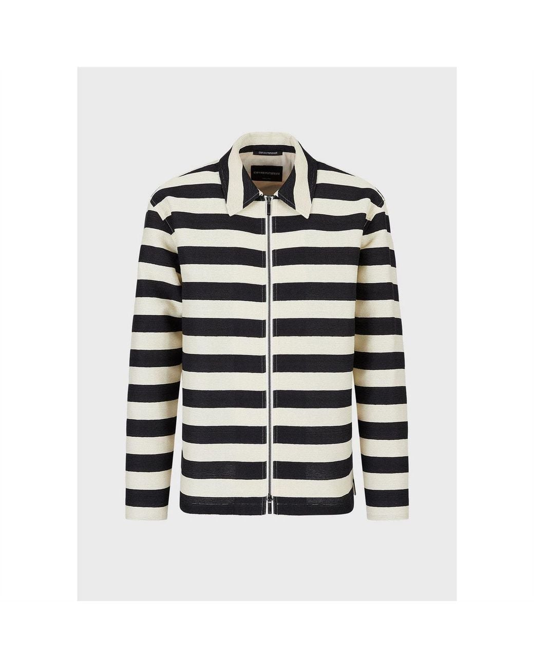 Emporio Armani Black Overshirt for men