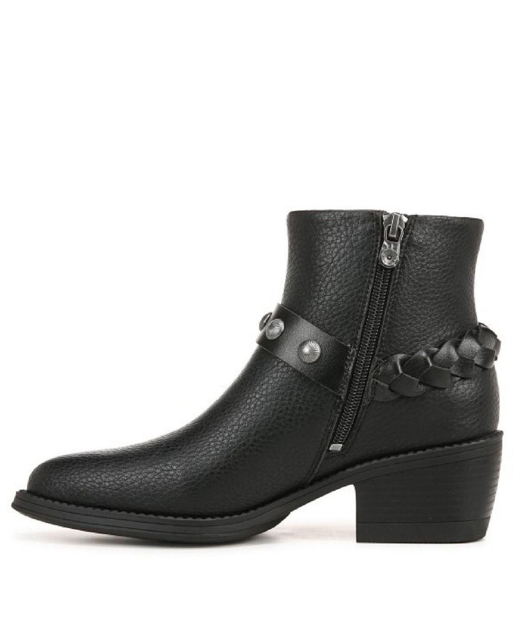 Blowfish Black Roadtrip Wes Walking Boots With Side Zipper 3 (36)