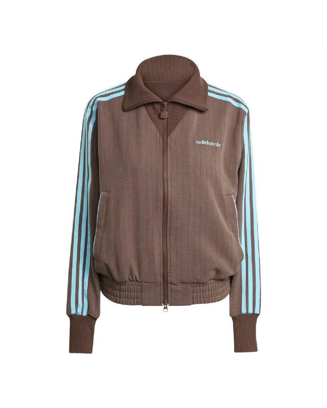 Adidas Originals Brown Tailored High Neck Long Sleeve Sweatshirt 14 (L)
