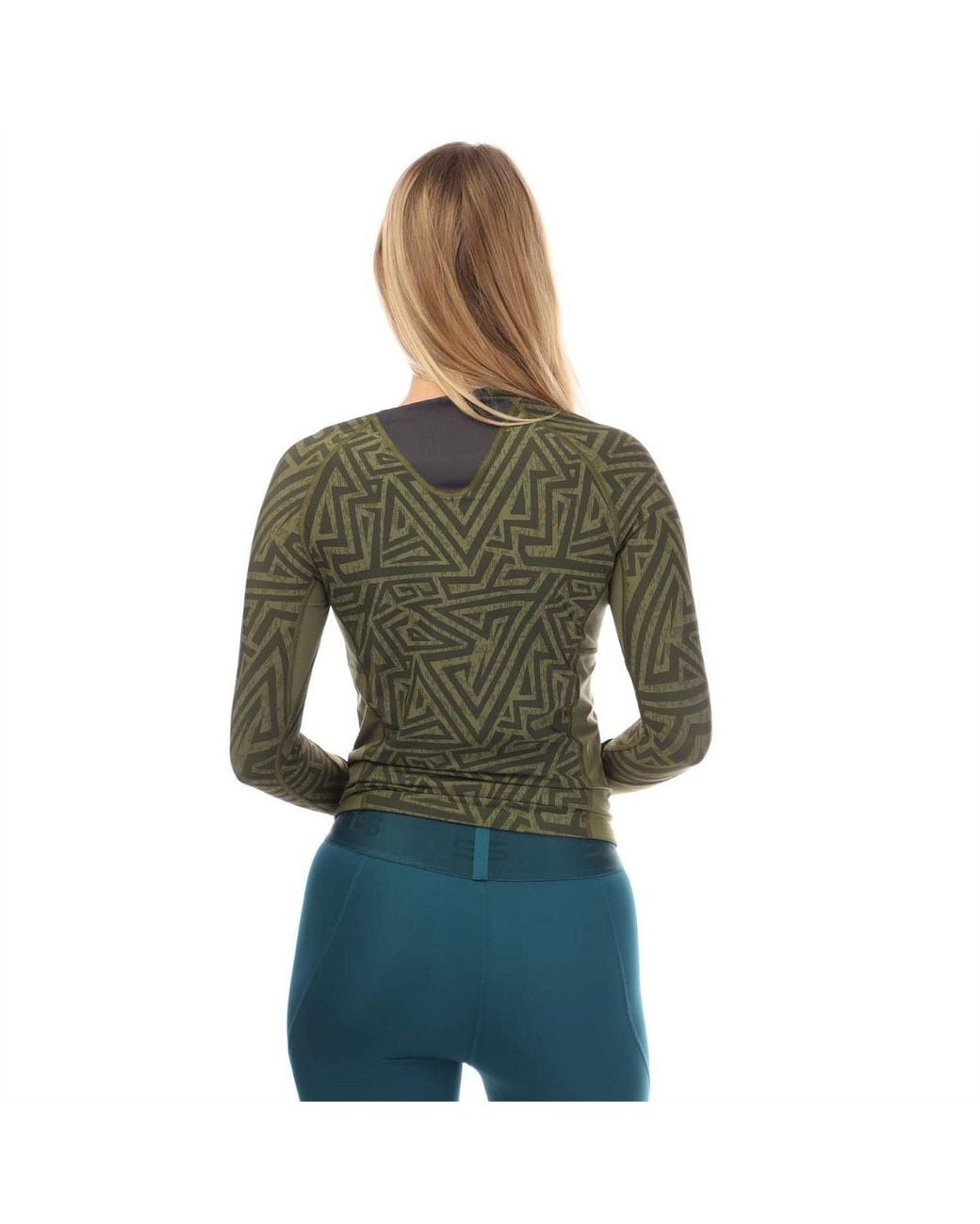 Skins Green 3 Long Sleeve Top