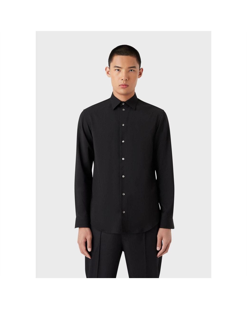 Emporio Armani Black Shirt for men
