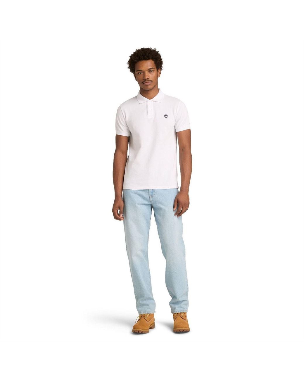Timberland White Oyster River Polo Shirt for men