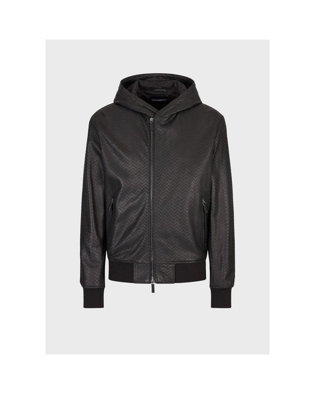 EA7 Black Jacket for men