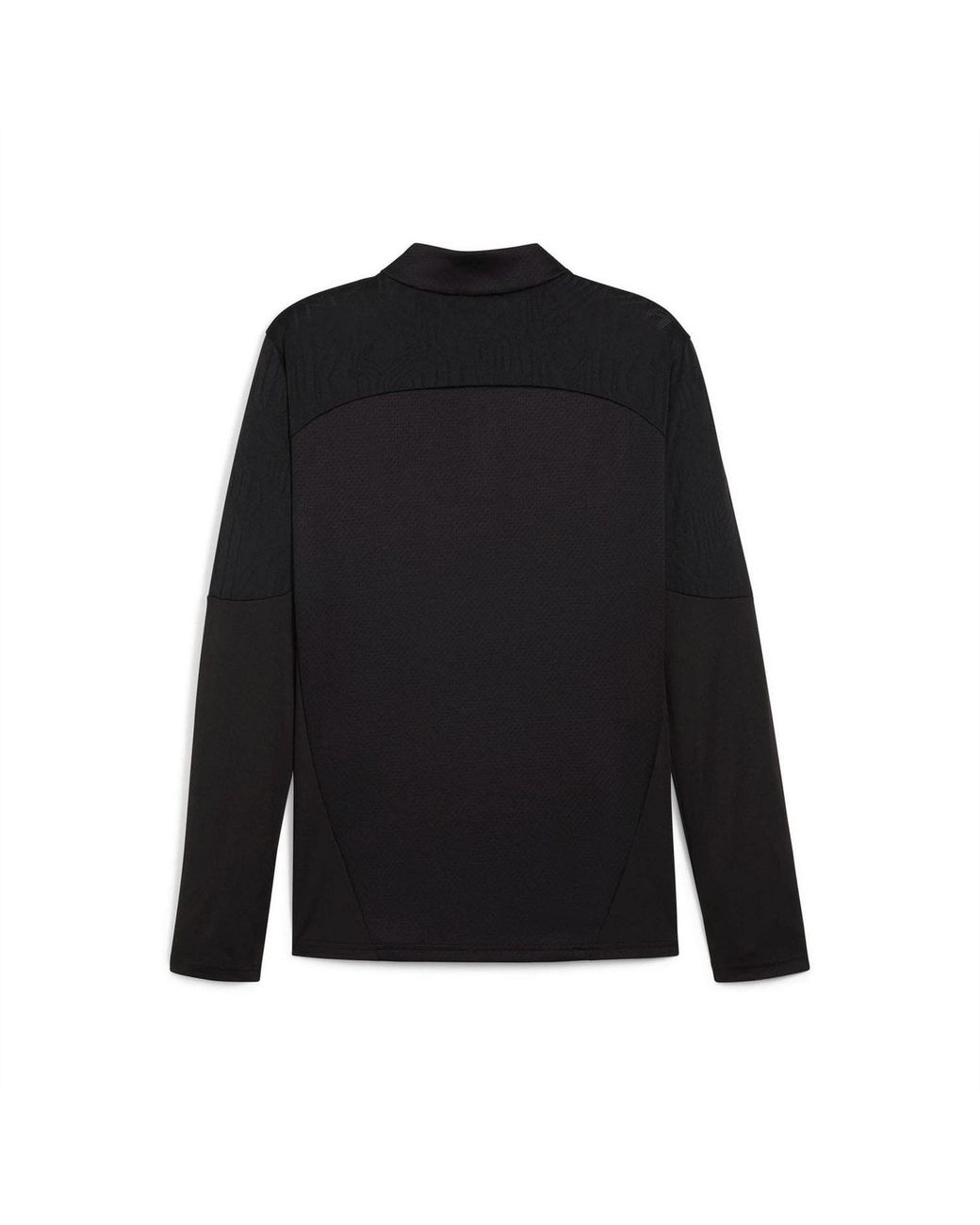 PUMA Black Teamfinal Training 1/4 Zip Top for men