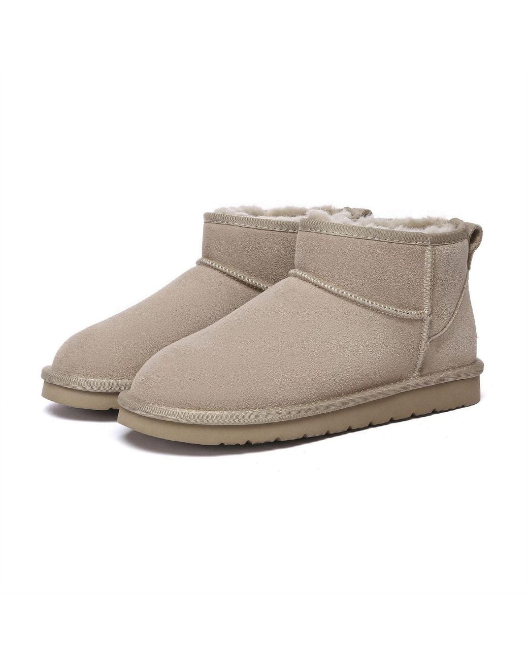 EVER AU Gray Ultra Mini Classic Boots