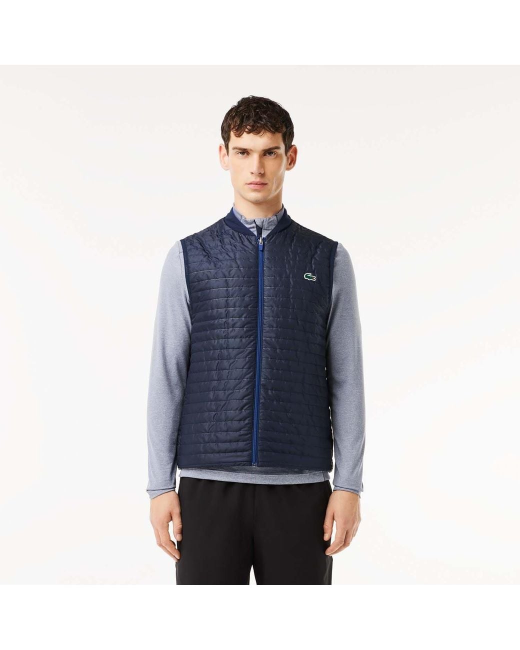 Lacoste Blue Sport Reversible Vest for men