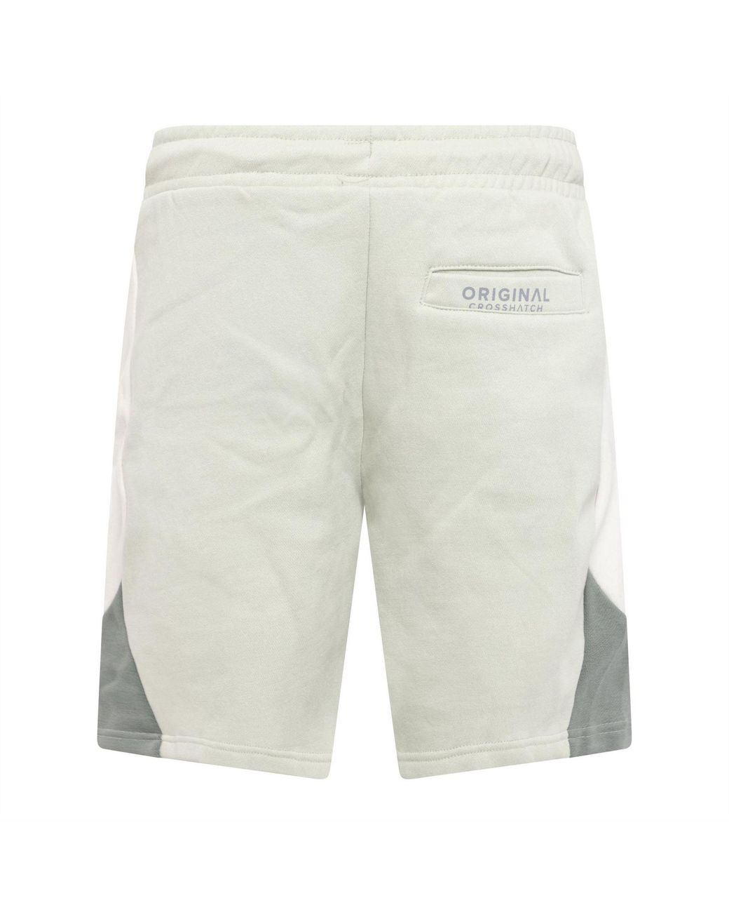 Crosshatch Gray Castlebay Jog Shorts for men