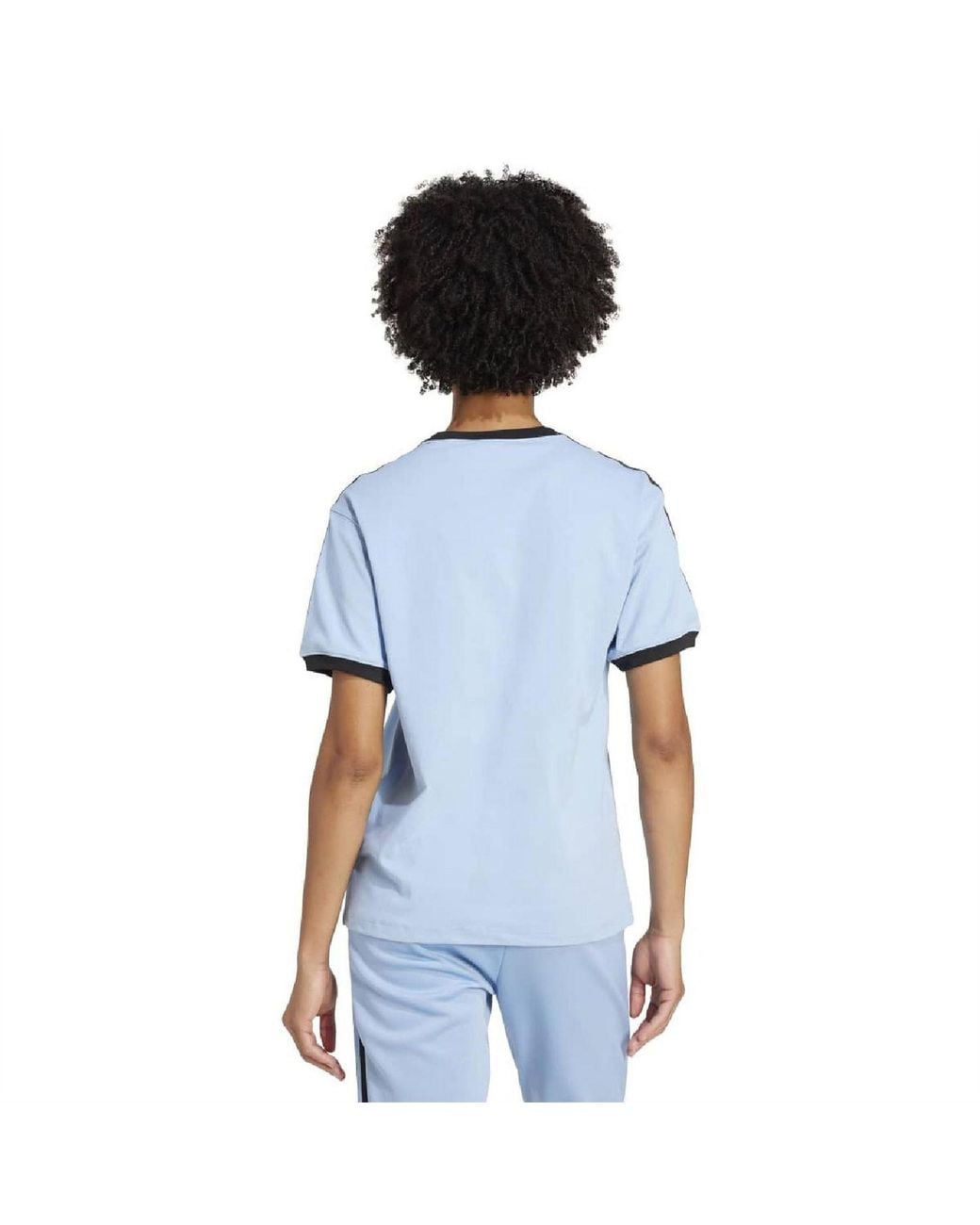 Adidas Originals Blue Crew Neck Short Sleeve Jersey T-Shirt 8 (Xs)
