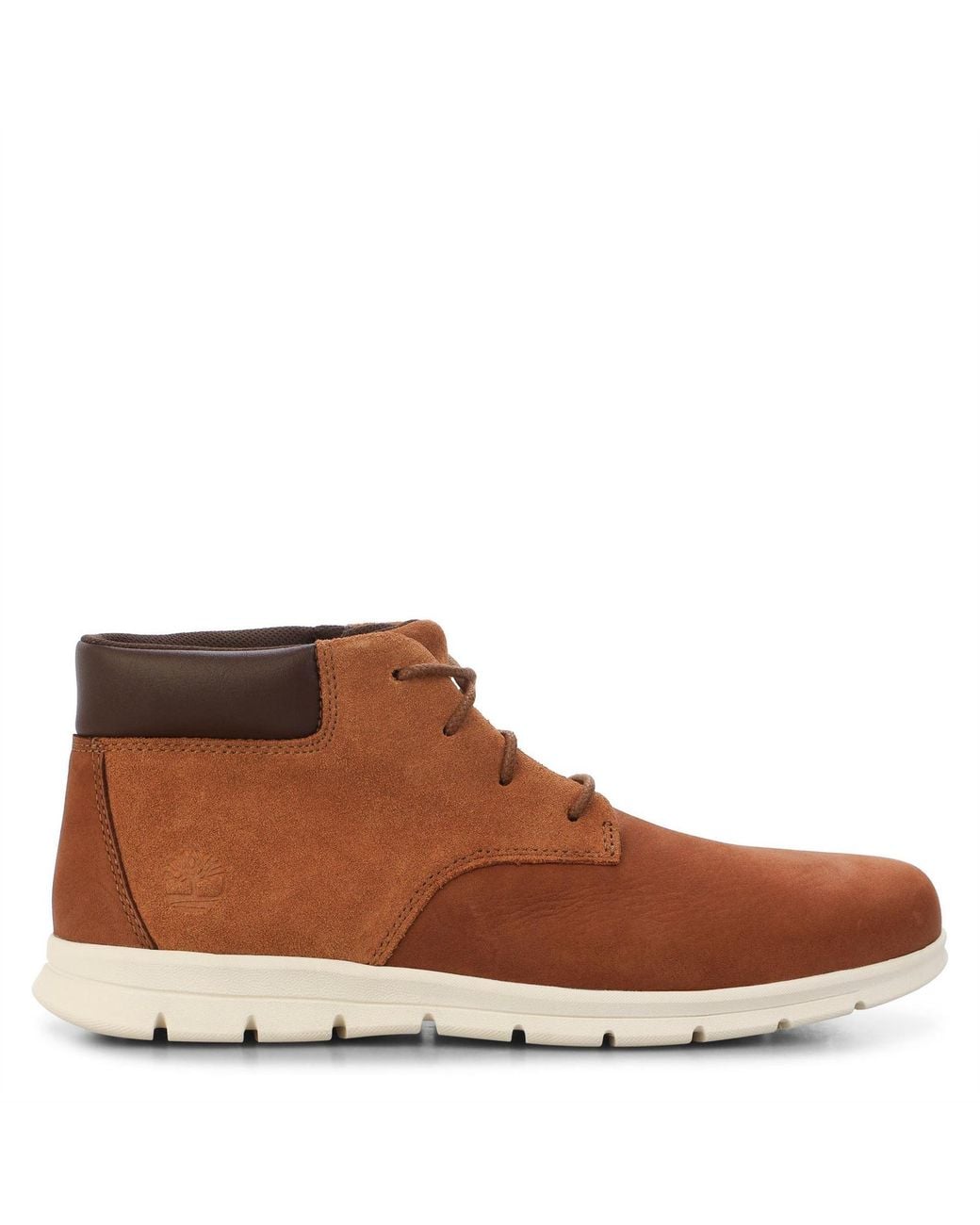 Timberland Brown Graydon Leather Chukka Argan Oil Boots for men