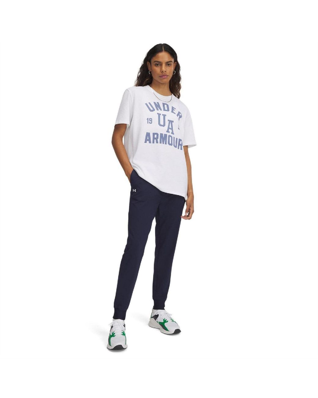 Under Armour Blue Collegiate Oversized T Shirt