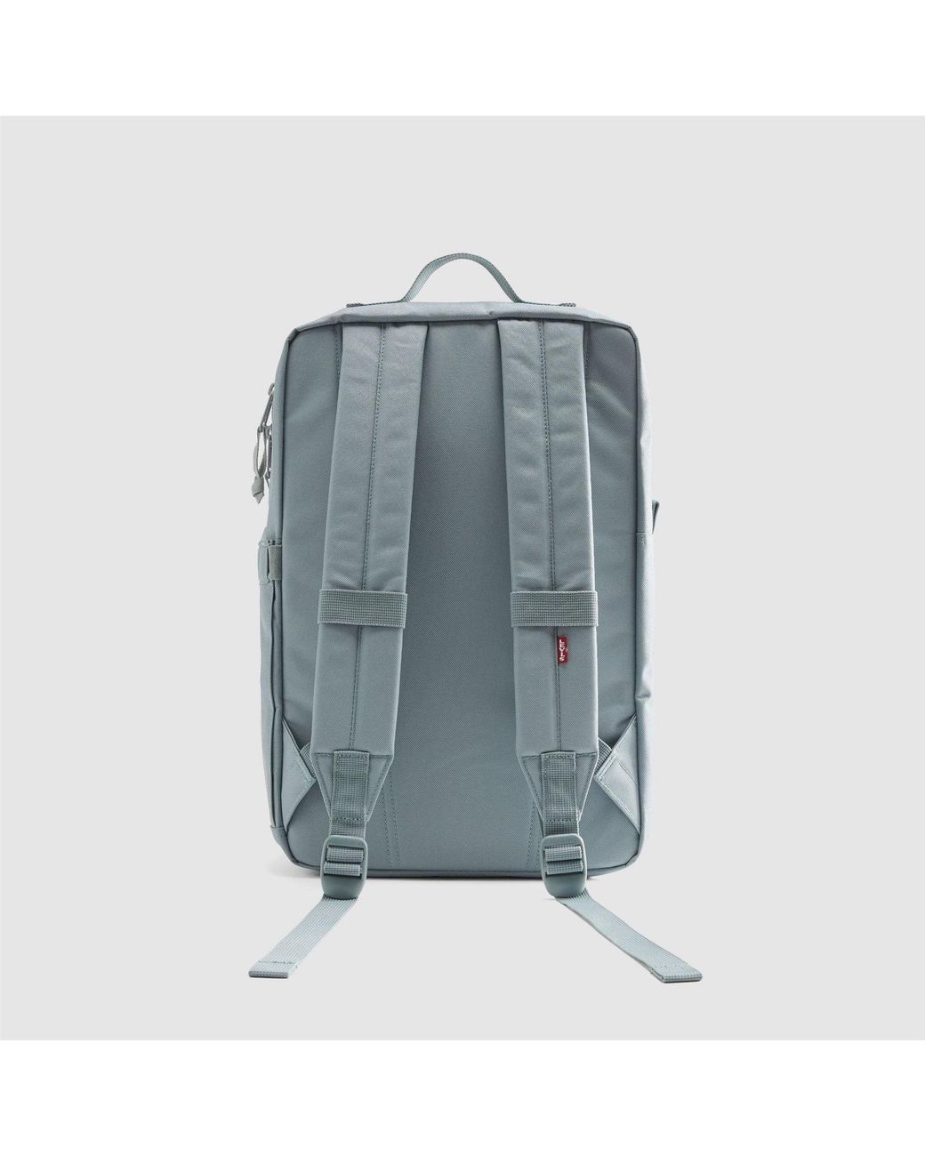 Levi's Blue Standard Laptop Backpack With Logo Patch for men