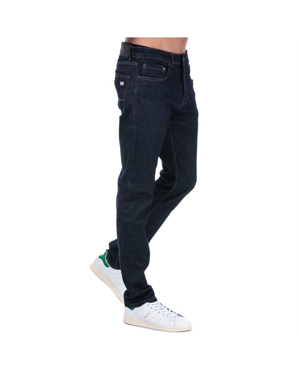 Weekend Offender Blue Tapered Fit Jeans for men
