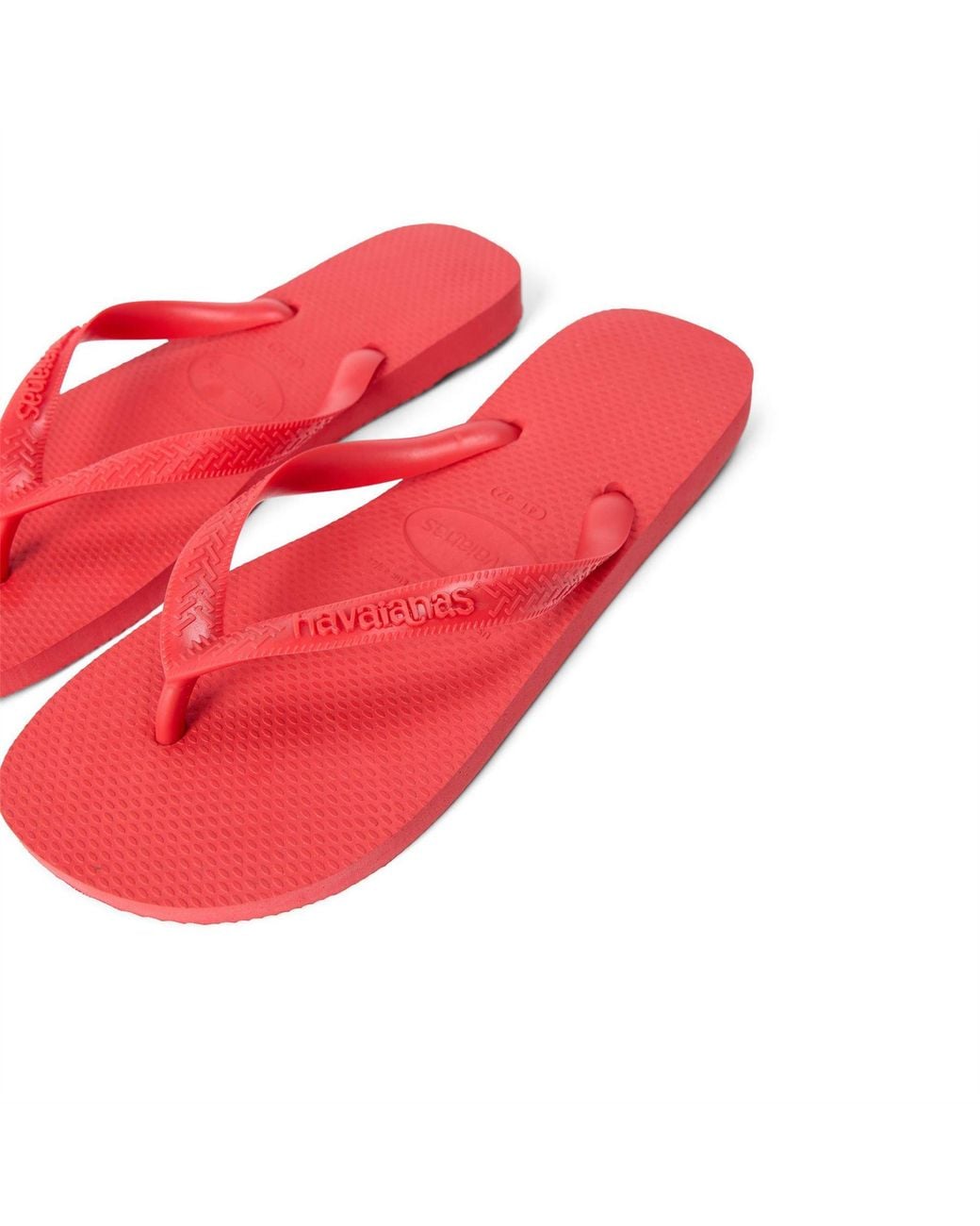 Havaianas Red Flip Flops