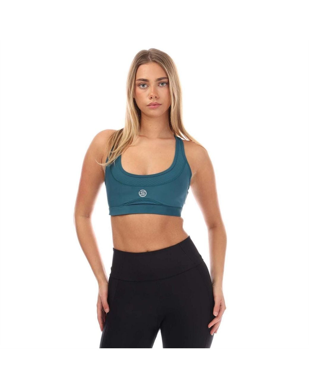 Skins Blue 3 Elite Bra