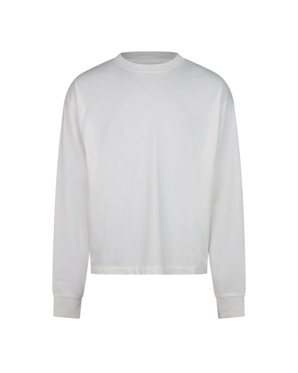 Drew House Gray Adults Heavyweight Long Sleeve T-Shirt for men