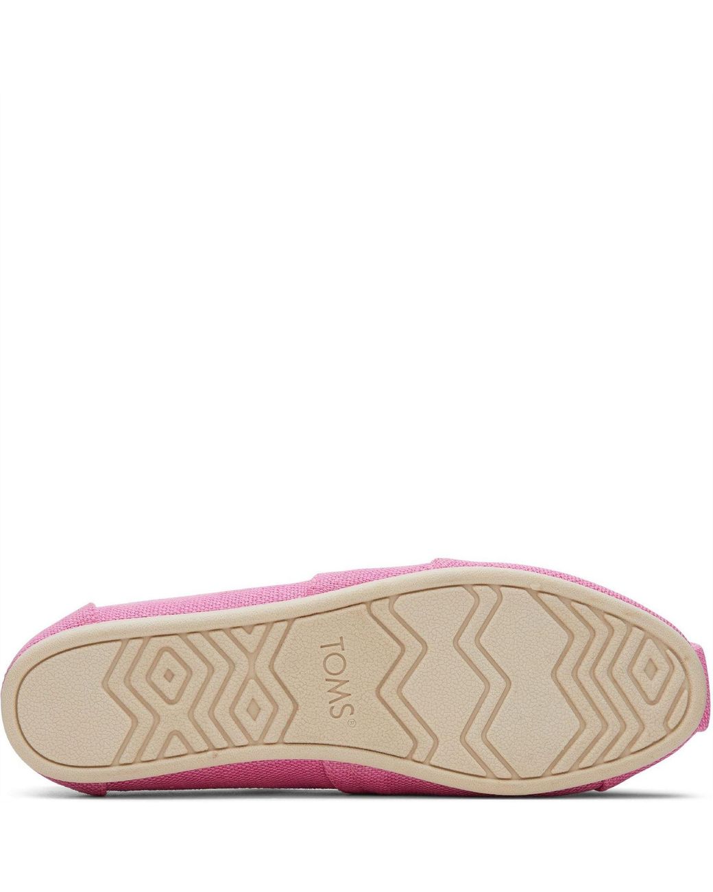 TOMS Pink Alpargata Classic Espadrilles Size 5.5