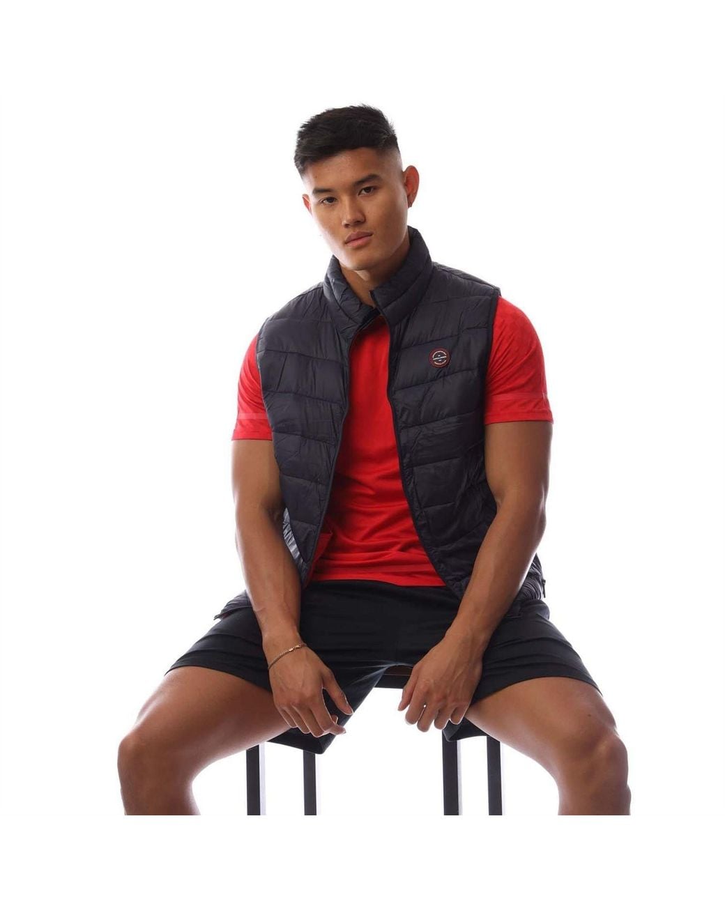 Jack & Jones Red Body Warmer Gilet for men