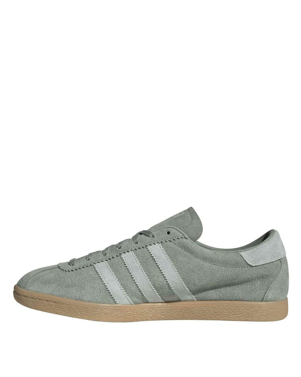 Adidas Originals Gray Tobacco Canvas Low Top Sneakers 6 (39.3) for men