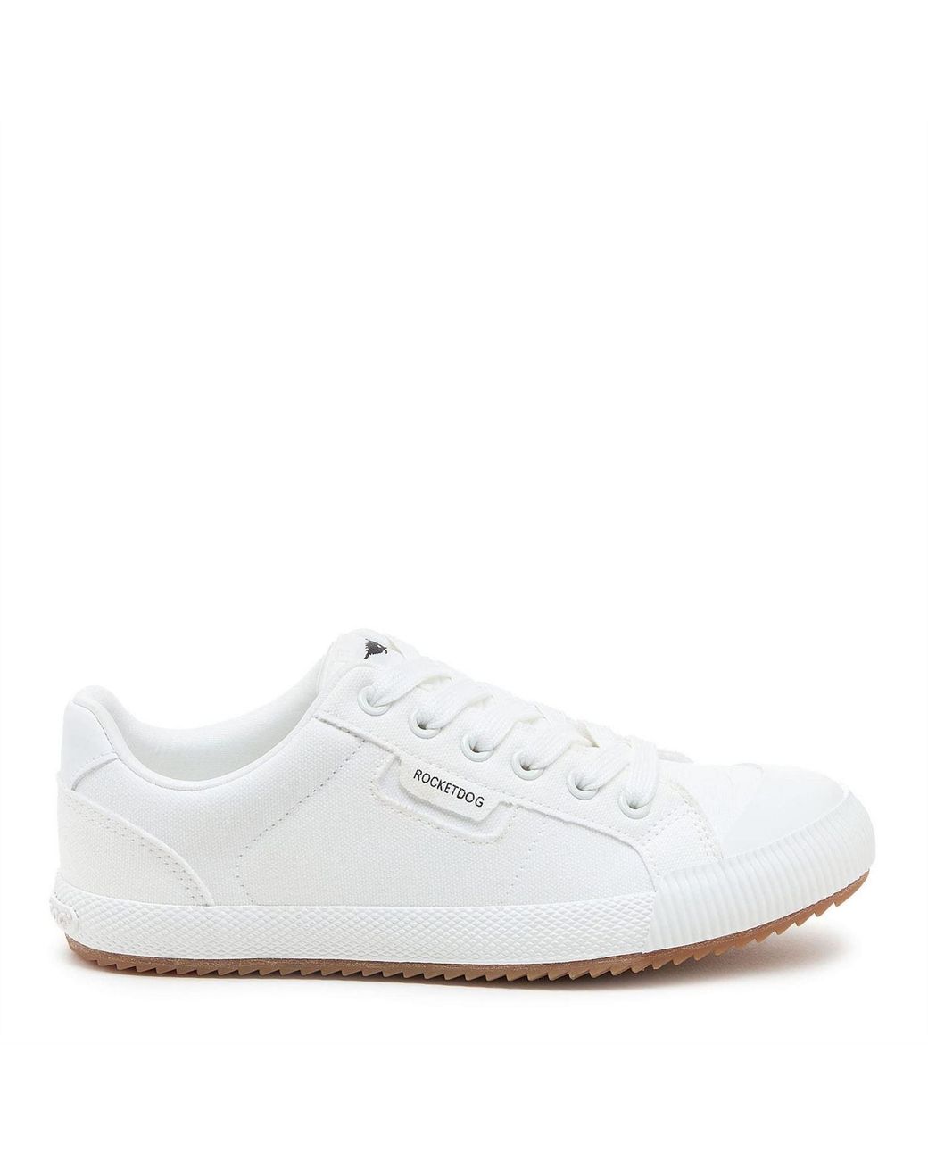 Rocket Dog White Cheery Low Profile Trainers