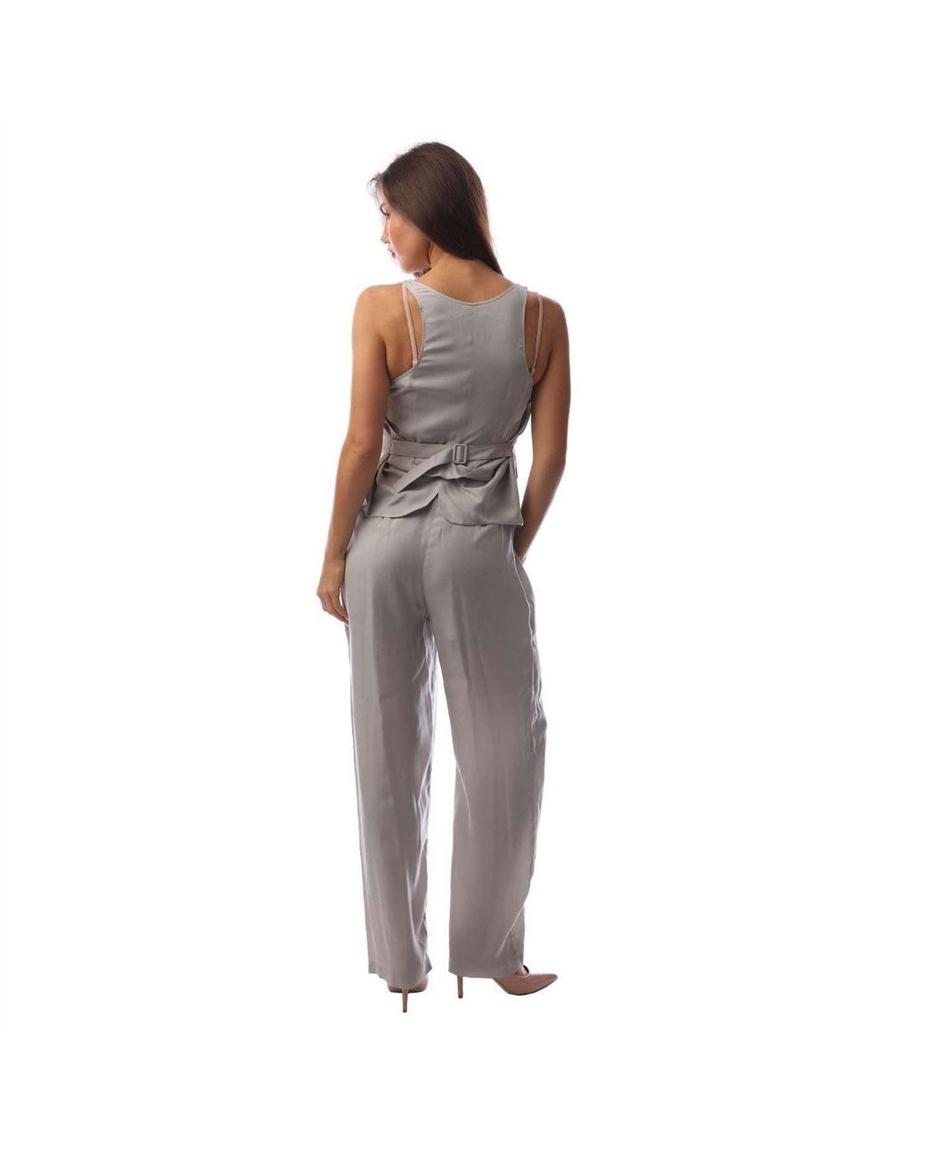 EA7 Gray Jumpsuit