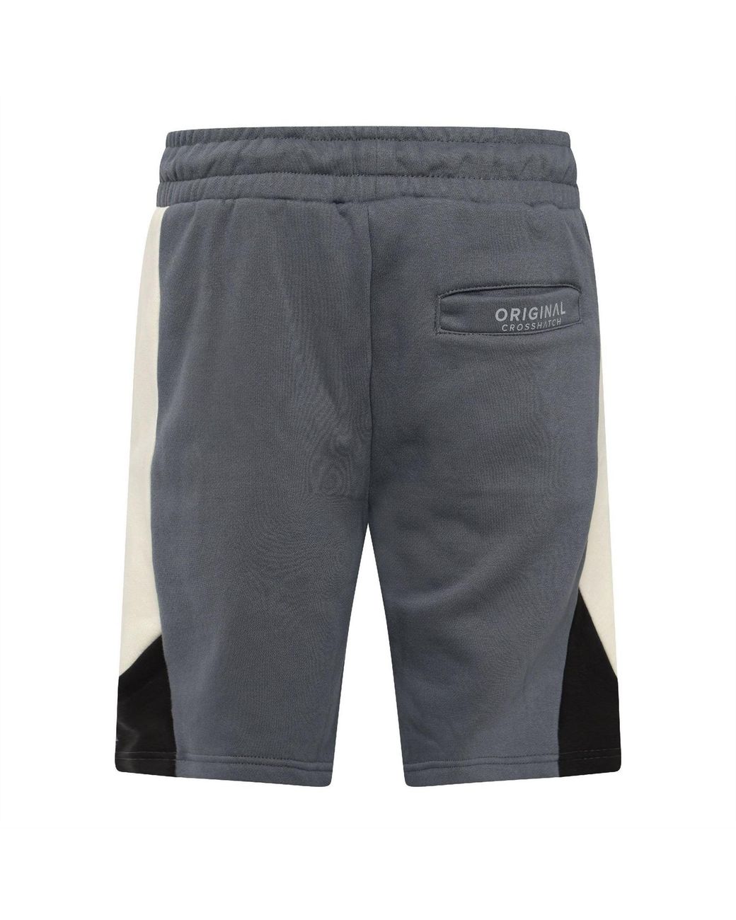 Crosshatch Blue Castlebay Solid Jogger Shorts for men
