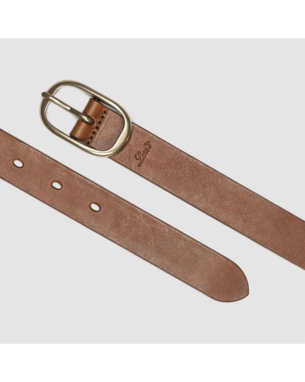 Levi's Brown Charlies Leather Belt