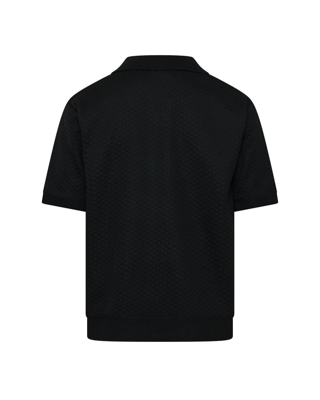 Duck and Cover Black Morwin Polo Shr for men