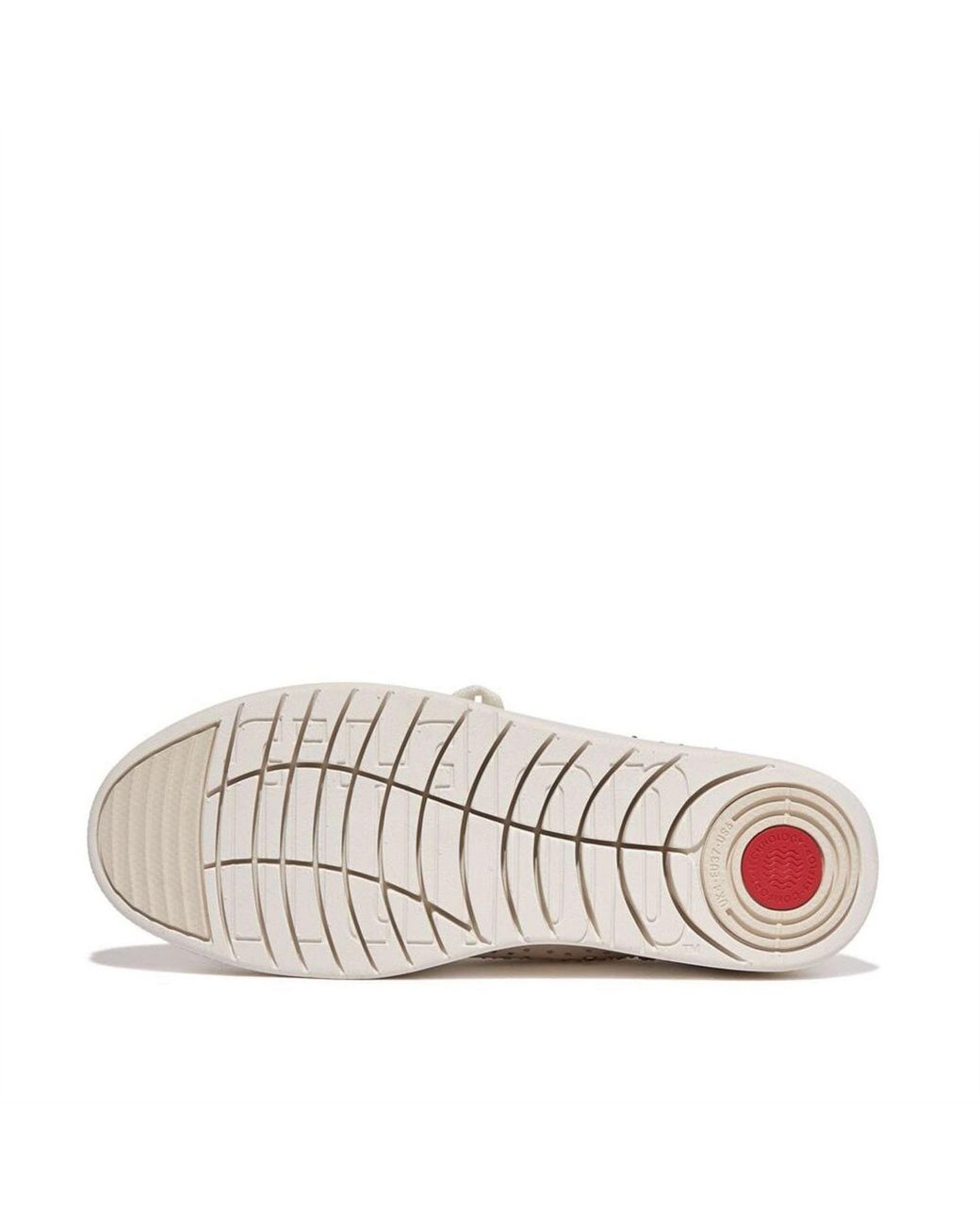 Fitflop White Ombre Crystal Knit Trainers