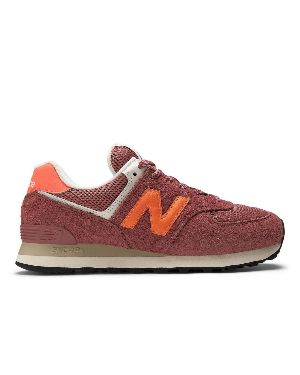New Balance Red 574 Trainers 3.5 (36)