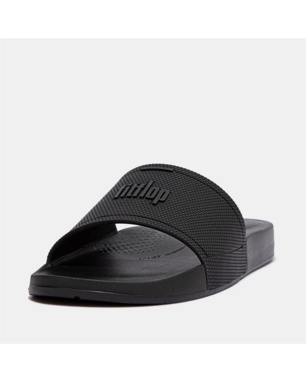 Fitflop Black Fit Flop Iqushion Pool Sliders