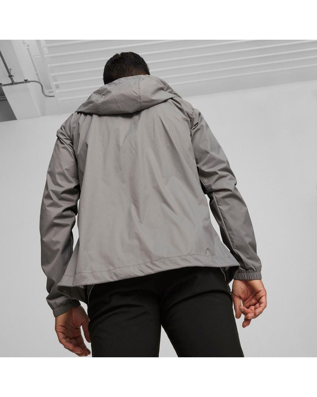 PUMA Gray Teamfinal All-Weather Jacket for men