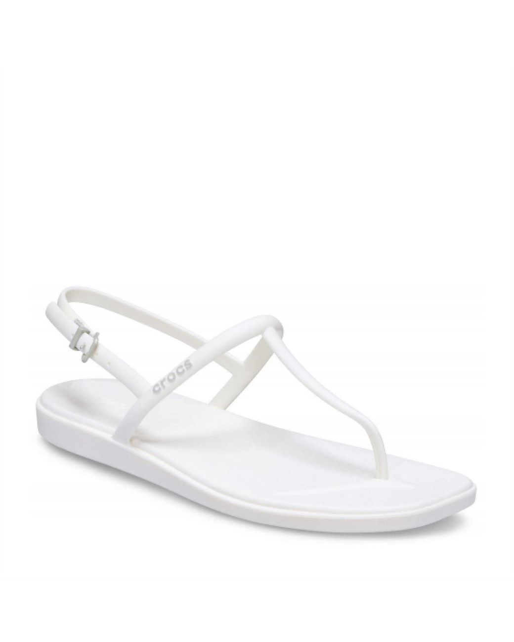 CROCSTM White Thong Flip Sandals