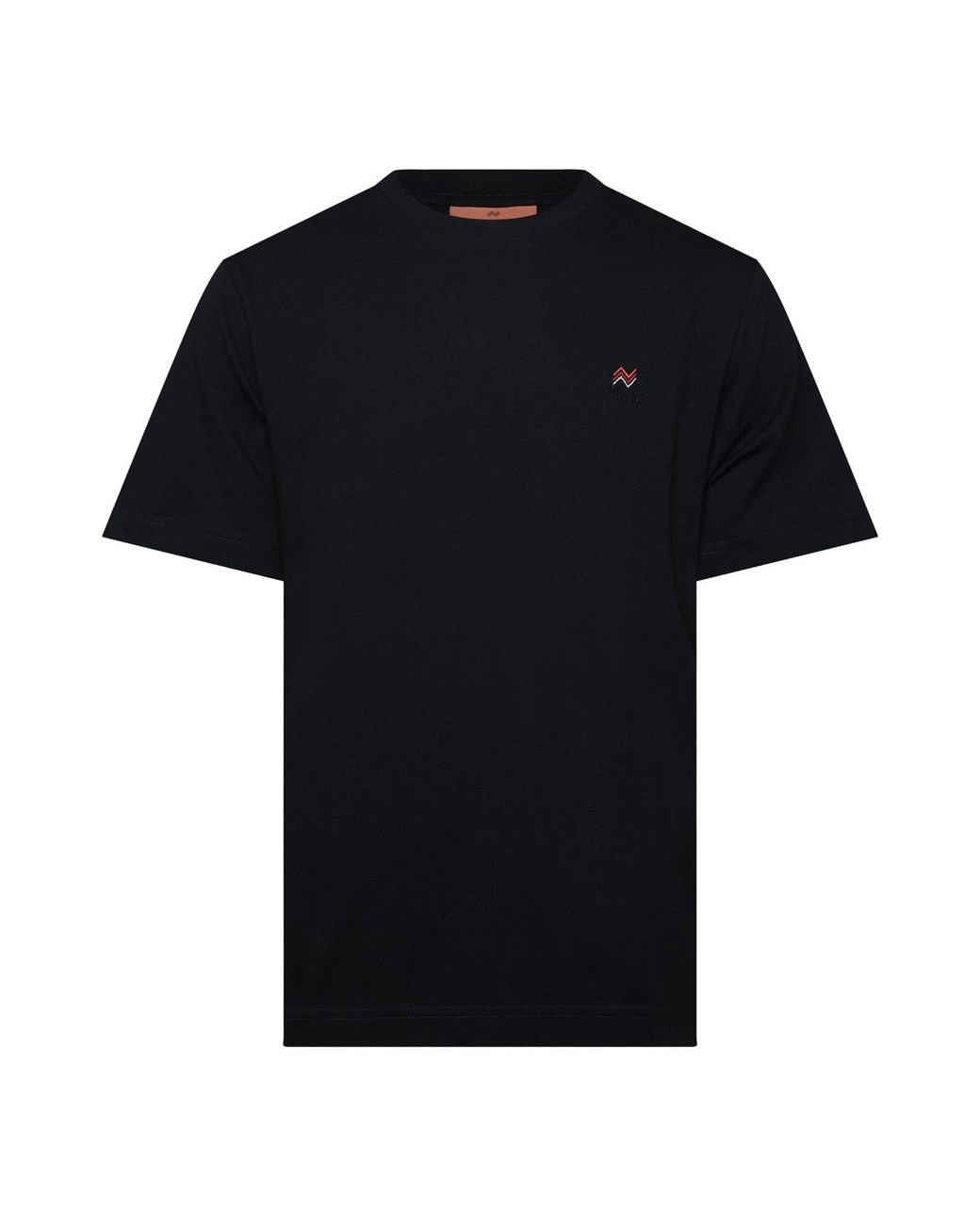 Missoni Black Wordmark Crew Neck Short Sleeve Regular Fit T-Shirt for men