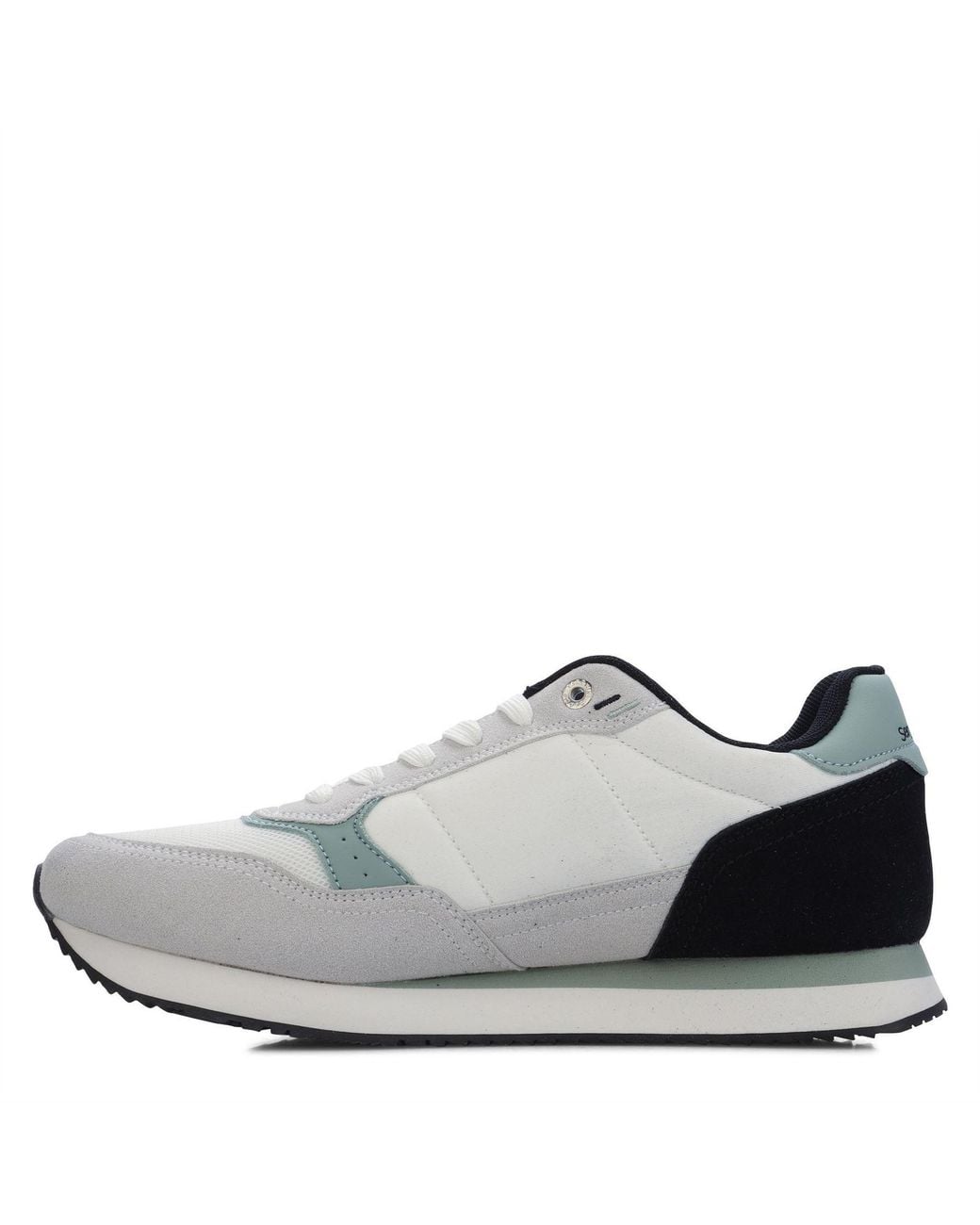 Sergio Tacchini Gray Monza Low Top Trainers With Logo Print 6.5 (40) for men