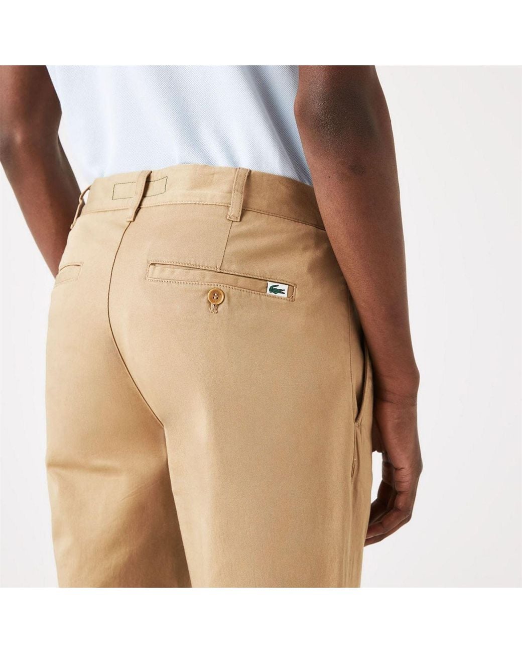 Lacoste Metallic Fit Chinos for men