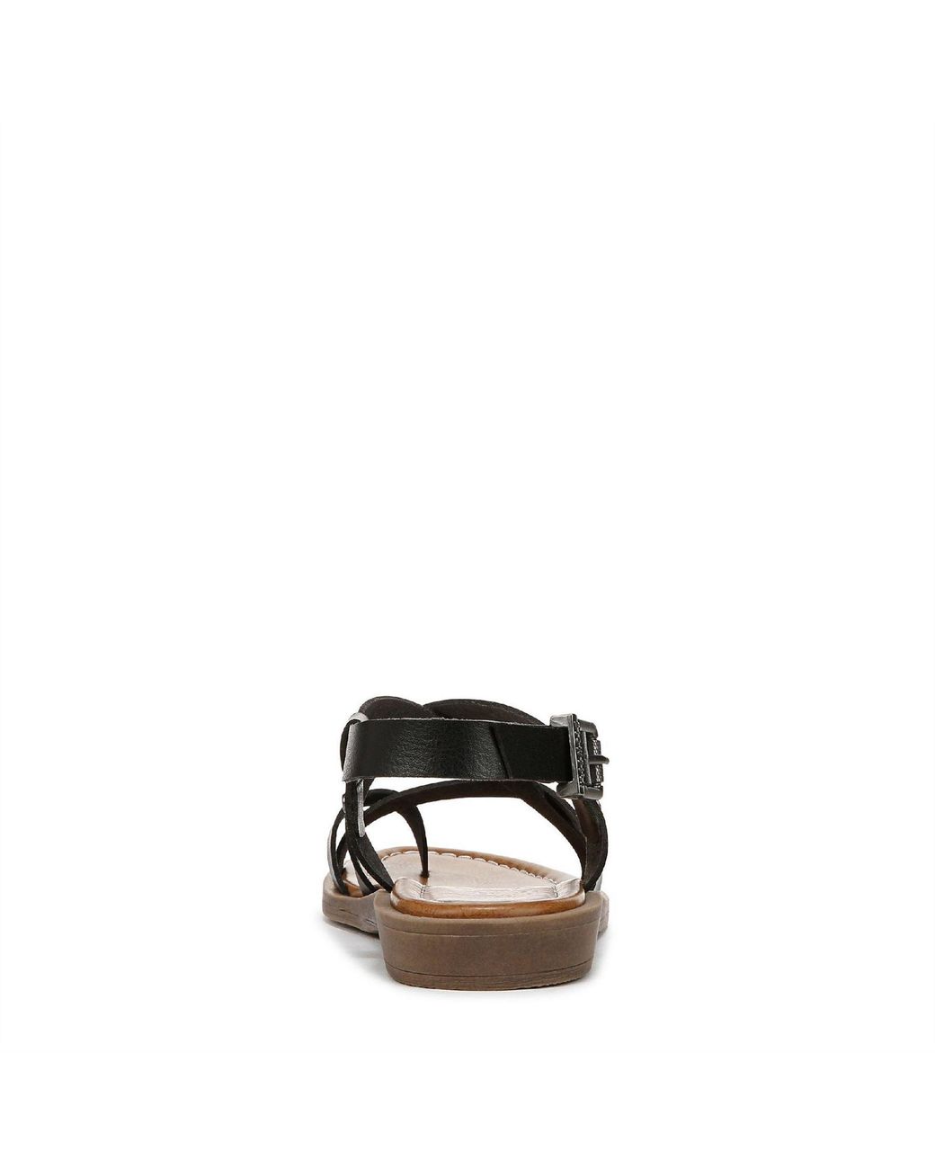 Blowfish Black Devon 3 Open Toe Flat Sandals 4 (37)