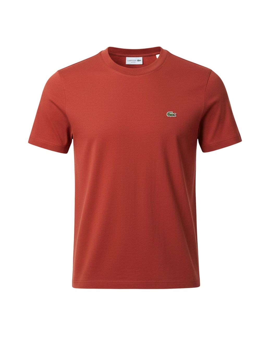 Lacoste Red Cotton-T-Shirt for men