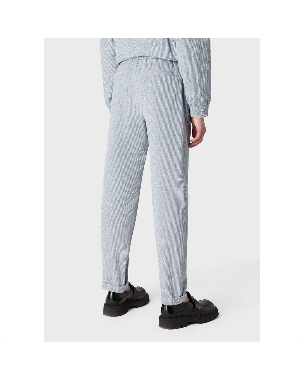 EA7 Blue Trousers for men