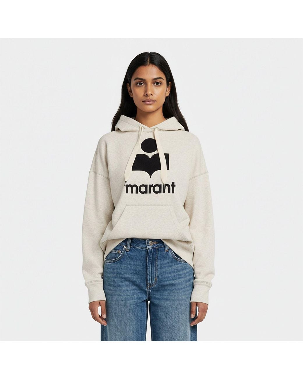 Isabel Marant Natural Hooded Sweatshirt