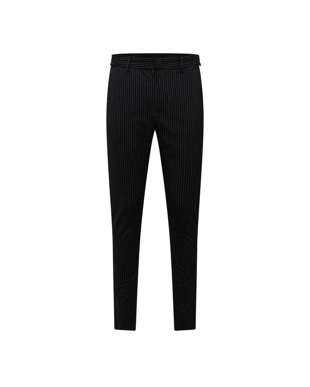 Replay Black Trousers for men