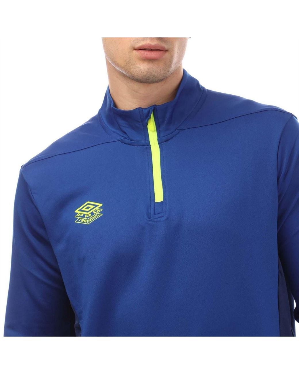 Umbro Blue Mid Layer Training Top for men