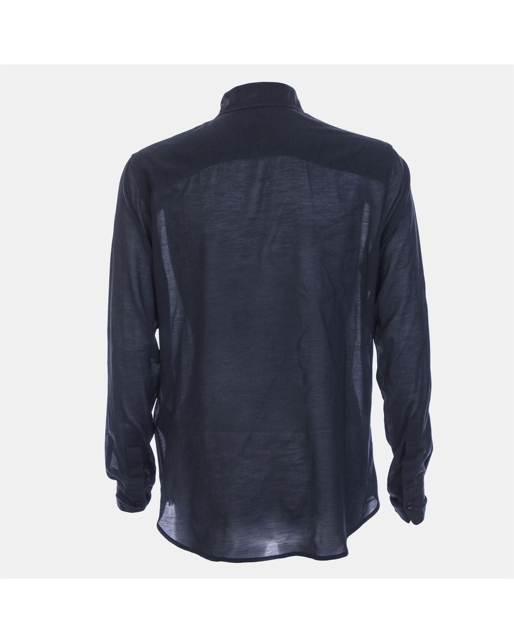 Off-White c/o Virgil Abloh Blue Silkjer Round Shirt for men