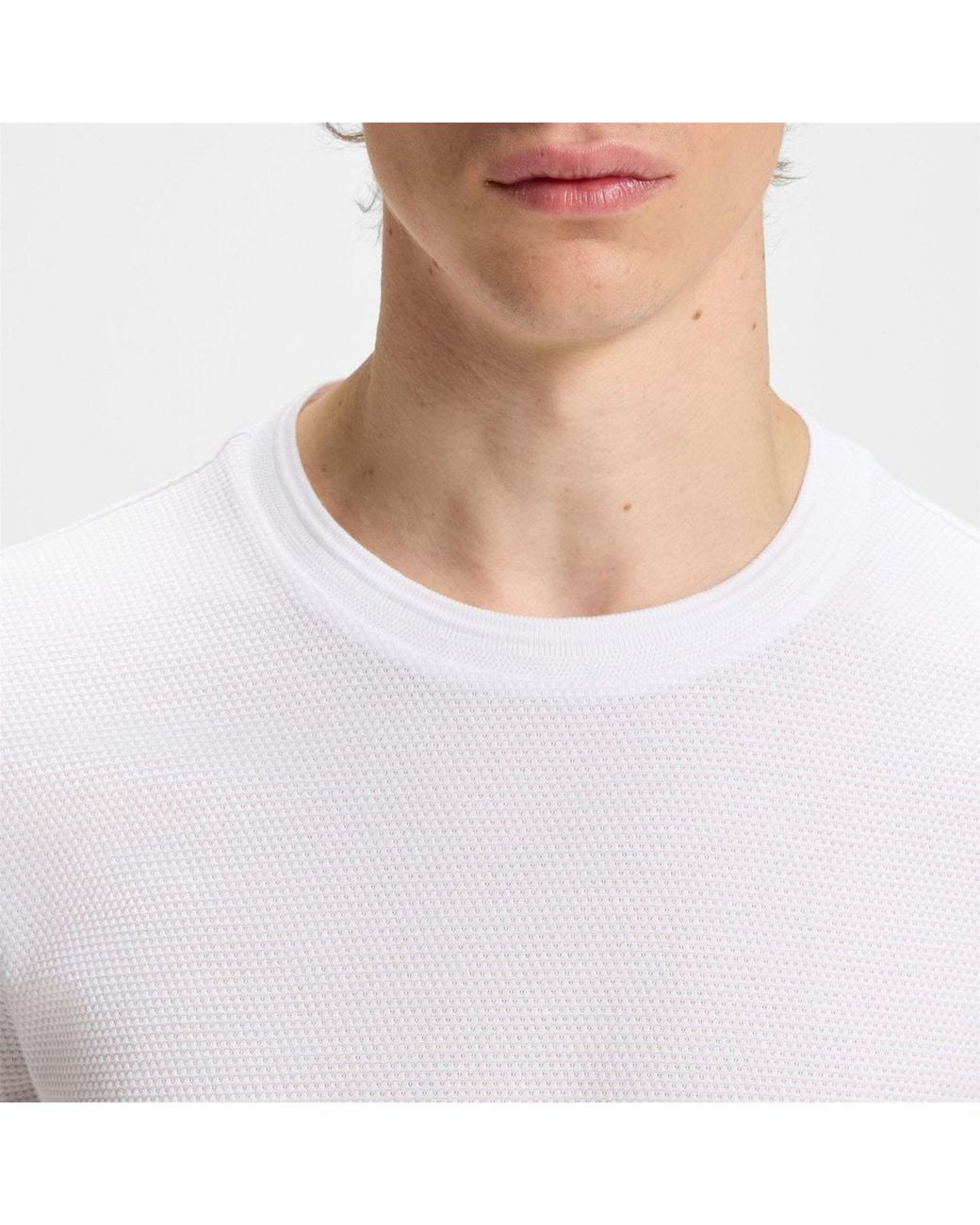Boss White 240 T Shirt for men