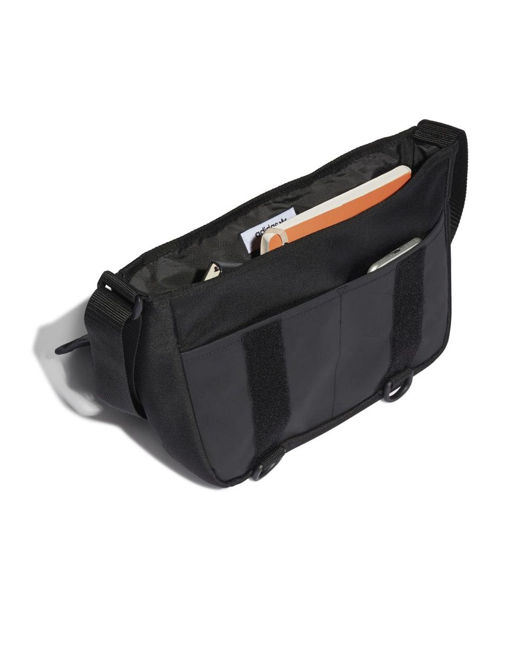 adidas Originals Adicolor Archive Messenger Bag Small in Black for Men Lyst UK
