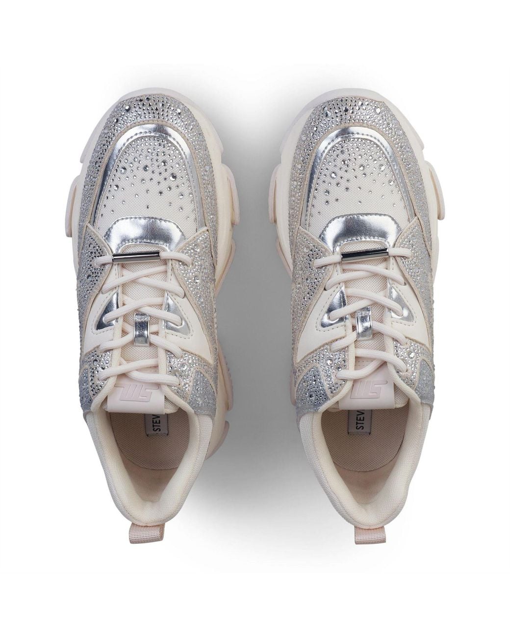 Steve Madden White Privy Trainer